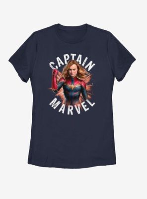 Marvel Avengers: Endgame Cap Burst Womens T-Shirt