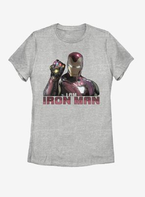 Marvel Avengers: Endgame Iron Man Stones Womens T-Shirt