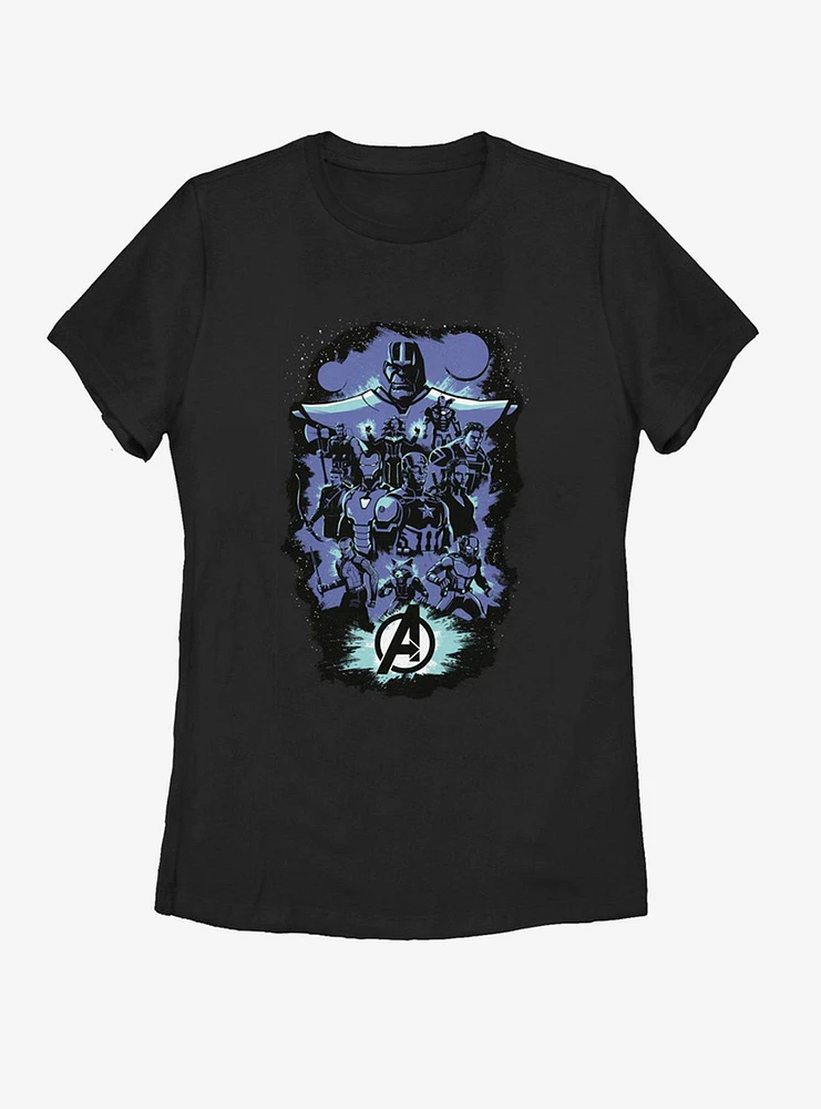 Marvel Avengers: Endgame Pop Art Womens T-Shirt