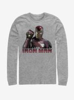 Marvel Avengers: Endgame Iron Man Infinity Stones Long Sleeve T-Shirt