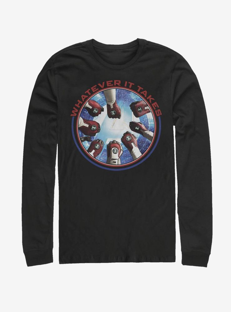 Marvel Avengers: Endgame Avengers Hands Long Sleeve T-Shirt