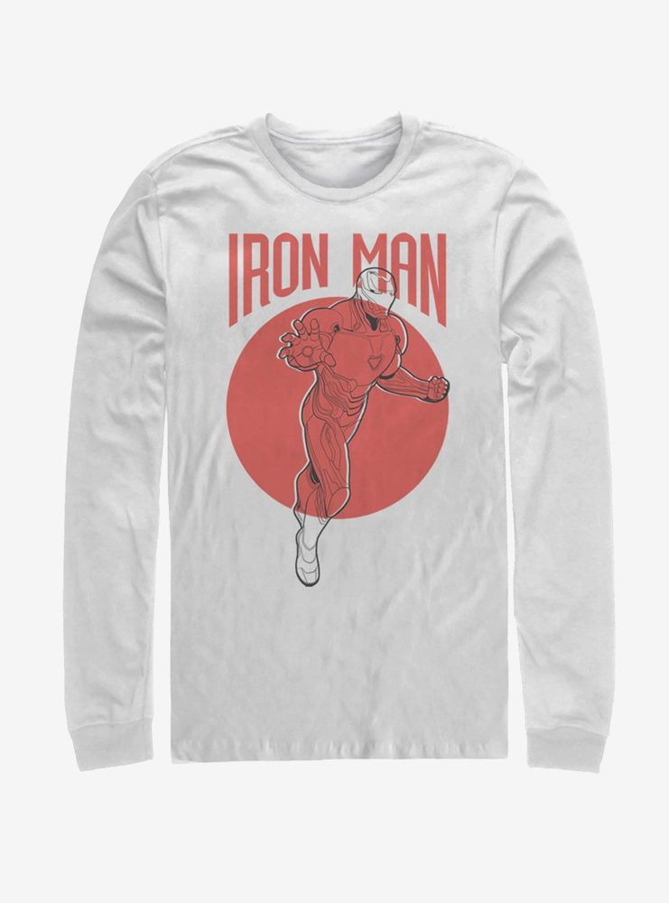 Marvel Avengers: Endgame Iron Man Simplicity Long Sleeve T-Shirt