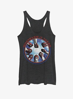 Marvel Avengers: Endgame Avengers Hands Womens Tank Top