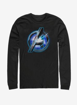 Marvel Avengers: Endgame Tech Logo Long Sleeve T-Shirt