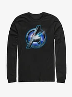 Marvel Avengers: Endgame Tech Logo Long Sleeve T-Shirt