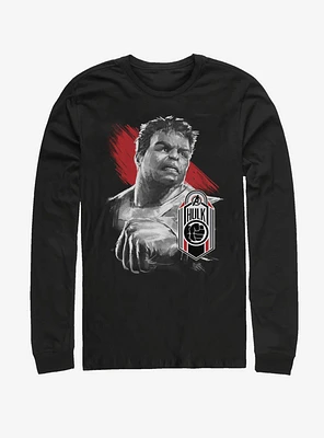 Marvel Avengers: Endgame Hulk Tag Long Sleeve T-Shirt