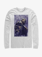 Marvel Avengers: Endgame Thanos Painted Long Sleeve T-Shirt