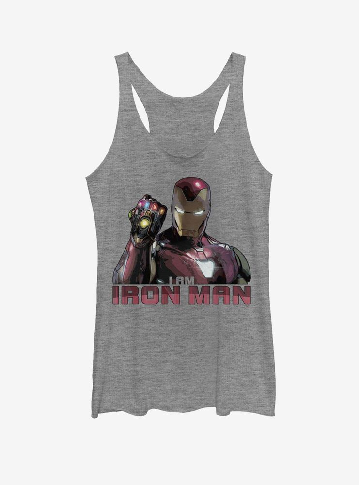 Marvel Avengers: Endgame Iron Man Stones Womens Tank Top