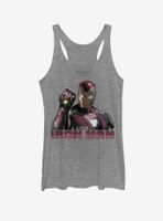 Marvel Avengers: Endgame Iron Man Stones Womens Tank Top