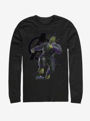 Marvel Avengers: Endgame Hulk Particles Long Sleeve T-Shirt