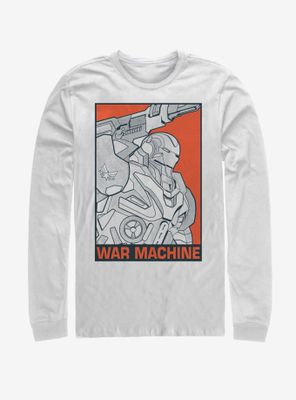 Marvel Avengers: Endgame Pop War Machine Long Sleeve T-Shirt