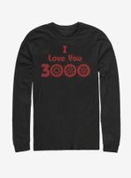 Marvel Avengers: Endgame Love 3000 Circuits Long Sleeve T-Shirt