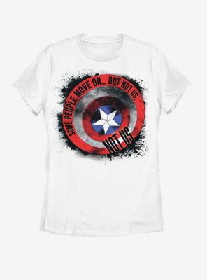 Marvel Avengers: Endgame Cap Shield Womens T-Shirt
