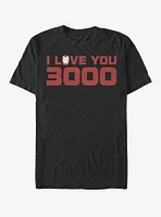 Marvel Avengers: Endgame Iron Man Love 3000 T-Shirt