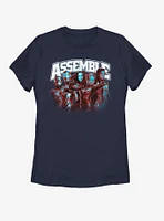 Marvel Avengers: Endgame Heroes Assemble Womens T-Shirt