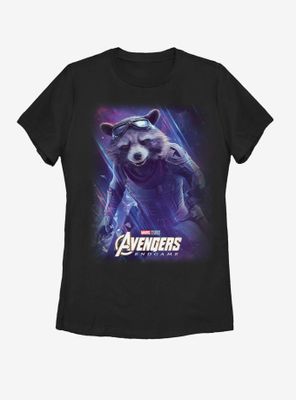 Marvel Avengers: Endgame Space Rocket Womens T-Shirt
