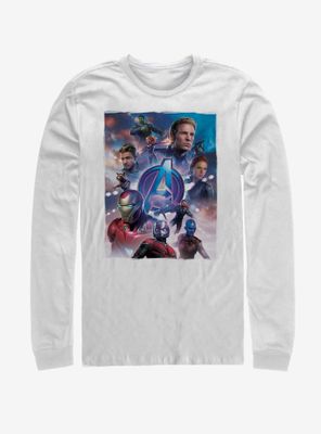 Marvel Avengers: Endgame Basic Poster Long Sleeve T-Shirt