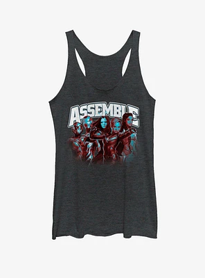 Marvel Avengers: Endgame Heroes Assemble Womens Tank Top