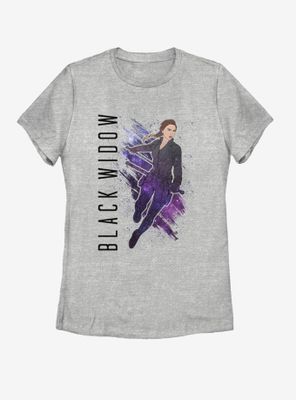 Marvel Avengers: Endgame Black Widow Painted Womens T-Shirt