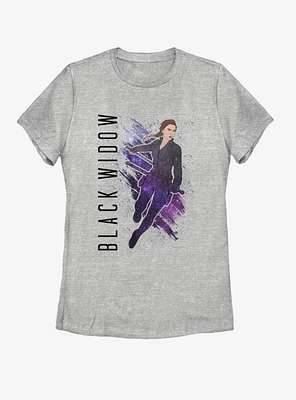 Marvel Avengers: Endgame Black Widow Painted Womens T-Shirt