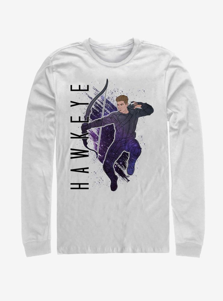 Marvel Avengers: Endgame Hawkeye Painted Long Sleeve T-Shirt