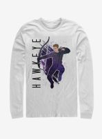 Marvel Avengers: Endgame Hawkeye Painted Long Sleeve T-Shirt