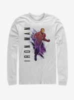 Marvel Avengers: Endgame Iron Man Painted Long Sleeve T-Shirt