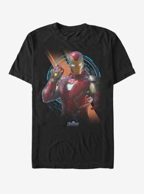 Marvel Avengers: Endgame Gauntlet Iron Man T-Shirt