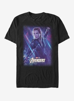 Marvel Avengers: Endgame Space Black Widow T-Shirt