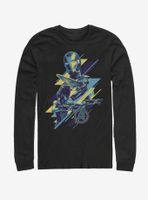 Marvel Avengers: Endgame Geo Ladies Long Sleeve T-Shirt