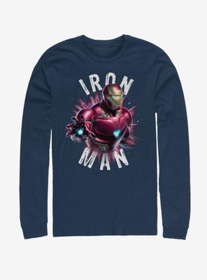 Marvel Avengers: Endgame Iron Man Burst Long Sleeve T-Shirt