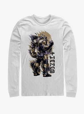 Marvel Avengers: Endgame Thanos Shoulder Long Sleeve T-Shirt