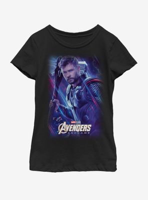Marvel Avengers: Endgame Space Thor Youth Girls T-Shirt
