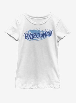 Marvel Spiderman Far From Home Hydro-Man Whirlpool Youth Girls T-Shirt