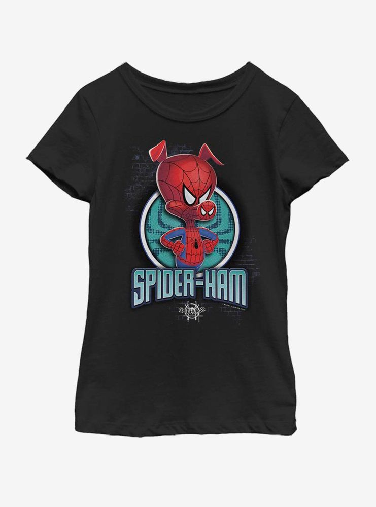 Marvel Spiderman Spider Ham Youth Girls T-Shirt