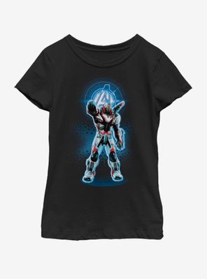 Marvel Avengers: Endgame Avenger War Machine Youth Girls T-Shirt