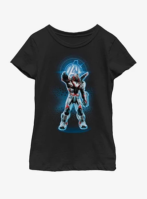 Marvel Avengers: Endgame Avenger War Machine Youth Girls T-Shirt