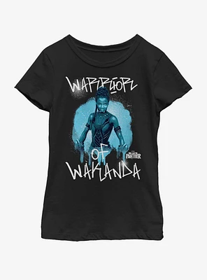 Marvel Black Panther SHURI WARRIOR Youth Girls T-Shirt
