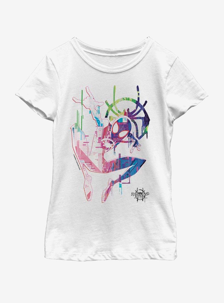 Marvel Spiderman Water Spidey Youth Girls T-Shirt