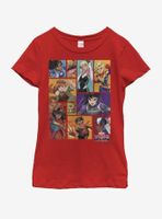 Marvel Group Blocks Youth Girls T-Shirt