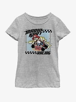 Nintendo Race Hard Youth Girls T-Shirt