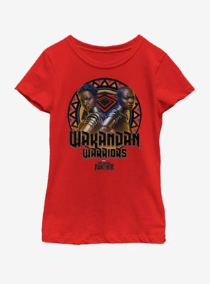 Marvel Black Panther Okoye and Nakia Youth Girls T-Shirt