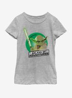 Star Wars Yoda Sun Youth Girls T-Shirt