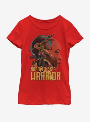 Marvel Black Panther Okoye Warrior Youth Girls T-Shirt
