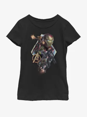 Marvel Avengers: Endgame Diamond Shot Youth Girls T-Shirt