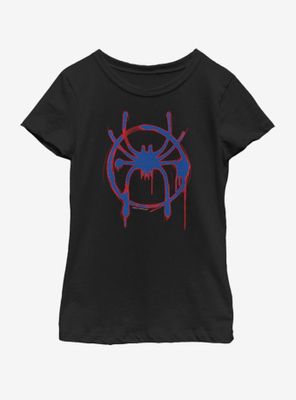 Marvel Spiderman Red and Blue Youth Girls T-Shirt