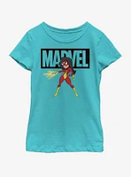 Marvel Brick SpideyWoman Youth Girls T-Shirt