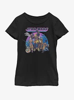 Star Wars Group Glow Youth Girls T-Shirt