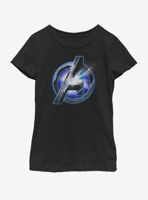 Marvel Avengers: Endgame logo Shine Youth Girls T-Shirt