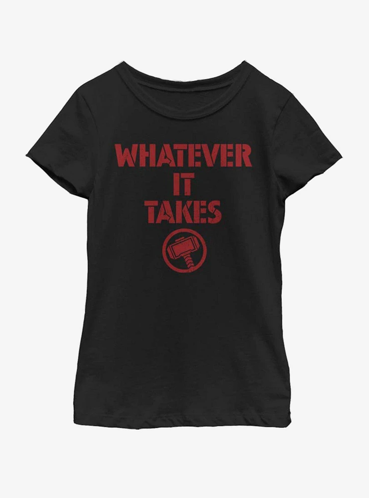 Marvel Avengers: Endgame Thor Spirit Youth Girls T-Shirt